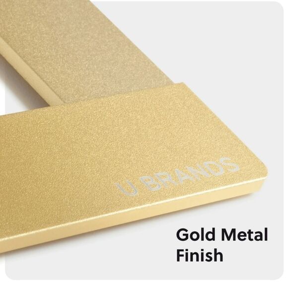 UBrands Adjustable Laptop Riser Stand- Gold Metal - Picture 3 of 11